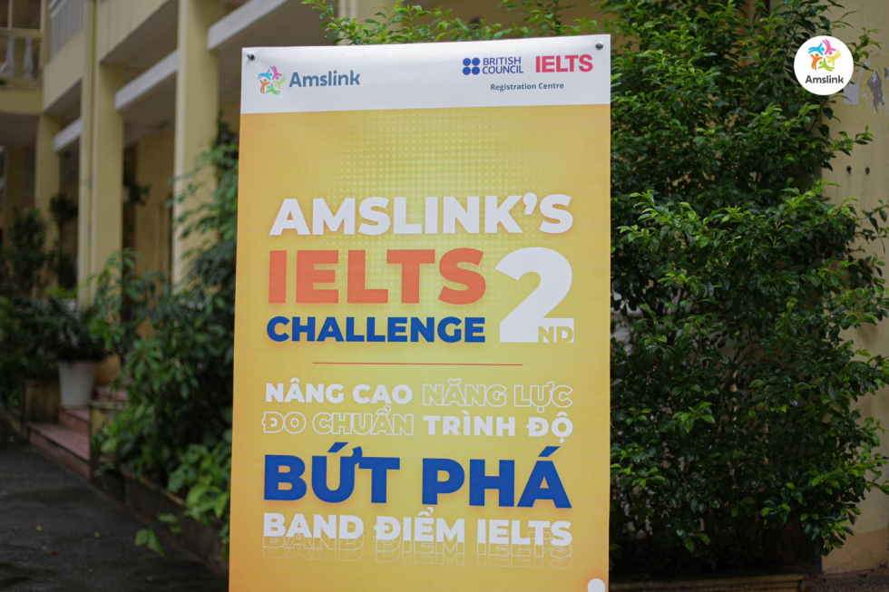 Kỳ thi Amslink’s IELTS Challenge 2nd tại Đại học Thủy Lợi